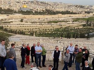 Toller Blick vom Oelberg, Jerusalem